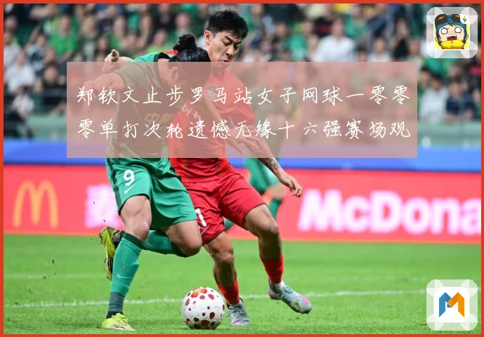 郑钦文止步罗马站女子网球一零零零单打次轮遗憾无缘十六强赛场观察：最新赛事动态与深度分析